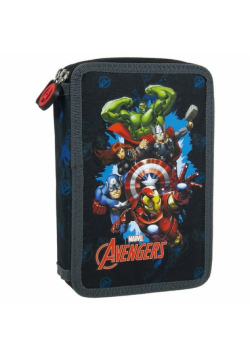 Piórnik dwukomorowy z wyposażeniem Avengers 11
