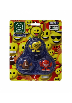 Emotikony - Figurki 3-pak mix