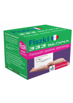 Fiszki 333 słowa Francuski zestaw startowy