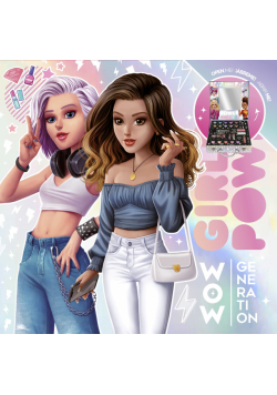 Skrzyneczka z akcesoriami do makijażu WoW Generation 23 elementy WOW00055