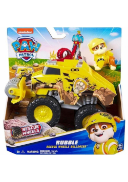 Psi Patrol Rescue Wheels Pojazd Rubble'a