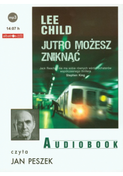 Jutro możesz zniknąć, Audiobook