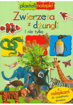 Zwierzęta z dżungli i nie tylko Plastelinalepki