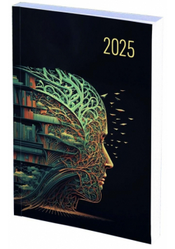 Kalendarz 2025 PCV bezbarwny B6 tygodniowy