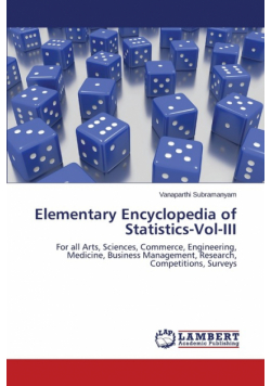 Elementary Encyclopedia of Statistics-Vol-III