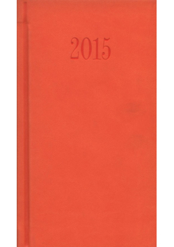Kalendarz Kieszonkowy 2015 Lux TUCSON pomarańczowy