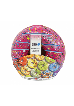 Puzzle 550 TIN Donut Rainbow  8551-5782