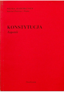Konstytucja Japonii