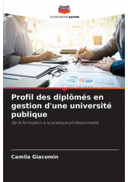 Profil des diplômés en gestion d'une université publique