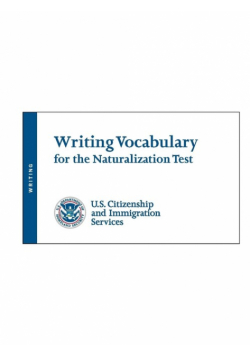 Writing Vocabulary for the Naturalization Test