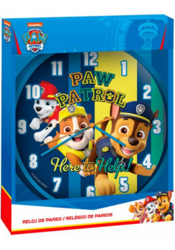 Zegar ścienny Paw Patrol 25cm PW16696