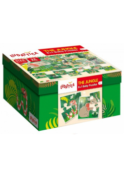 Ludattica Puzzle 8+1 Baby Puzzle The Jungle 32