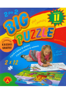 Big puzzle II do kolorowania