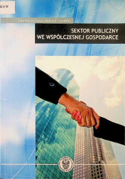 Sektor Publiczny We Współczesnej Gospodarce