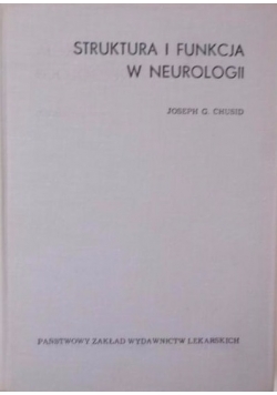 Struktura i funkcja w neurologii