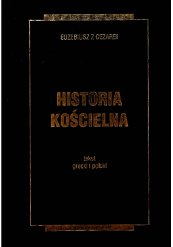 Historia kościelna Tekst grecki i polski