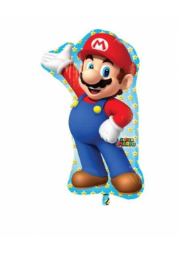 Balon foliowy SuperShape Super Mario 55x83cm