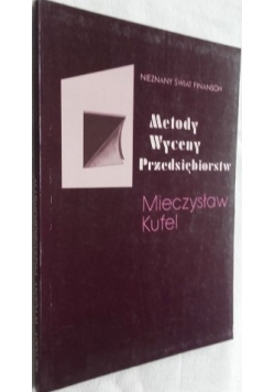 Metody wyceny przedsiębiorstw