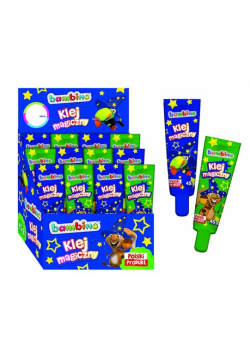 Klej magiczny Bambino w tubie 45g Display 12 sztuk