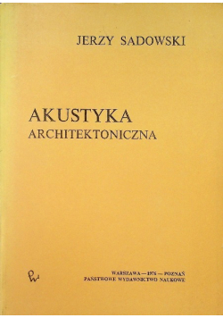 Akustyka architektoniczna