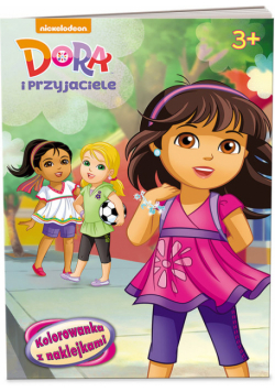 Dora i przyjaciele Kolorowanka i naklejki