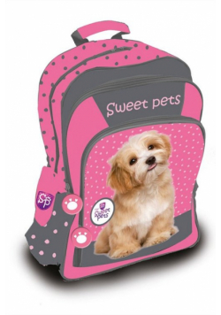 Plecak szkolny Sweet pets Piesek