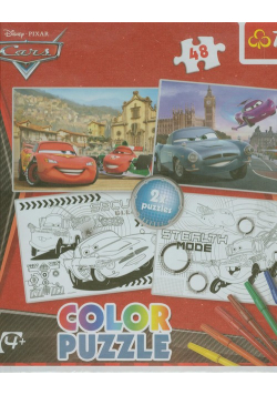Puzzle 2x48 Color Auta 2