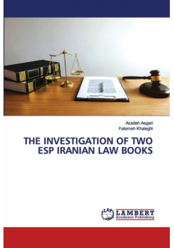 The Investigation Of Two Esp Iranian Law Books
