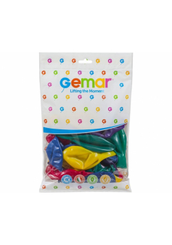 Balony krystaliczne kolorowe 48cm 25szt