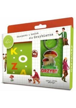 Zestaw skarpetki + brelok Chodź na grzyby