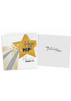 Karnet Hip hip hurra (gwiazdki)