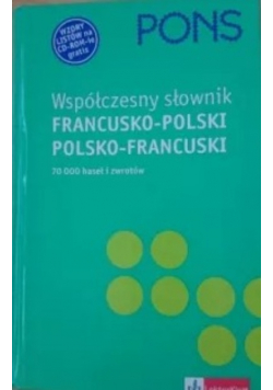 Współczesny słownik Francusko  polski Polsko francuski