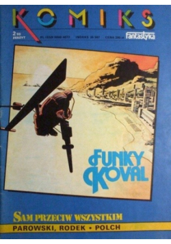 Komiks fantastyka Funky Koval  Sam przeciw wszystkim