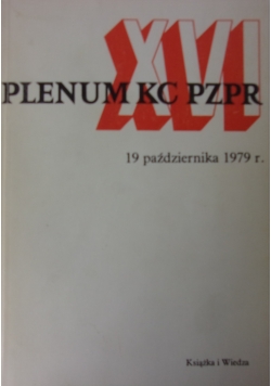 XVI plenum KC PZPR