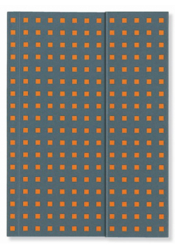 Notatnik A4 Quadro Grey on Orange