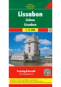 Lizbona plan miasta 1:15 000