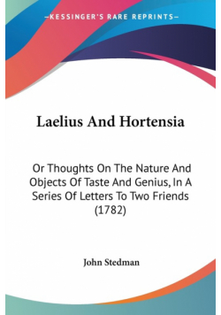 Laelius And Hortensia