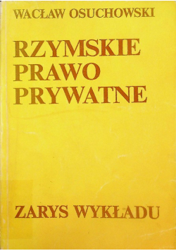 Rzymskie prawo prywatne