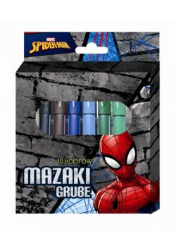 Mazaki grube Spider-Man 10 kolorów