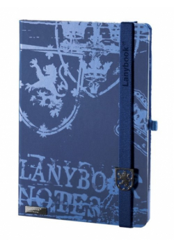 Notes A5 Lanybook Urban Hero w linie niebieski