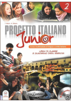 Albano A. - Progetto Italiano junior 2 Podręcznik z płytą CD