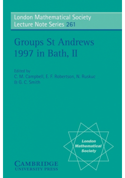 Groups St Andrews 1997 in Bath