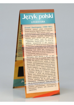 Magnetyczna zakładka Język Polski literatura