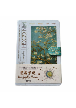 Notes z zapięciem B6/128K Van Gogh Migdałowiec