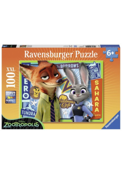 Puzzle XXL Zwierzogród 100