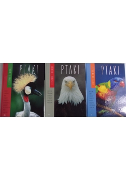 Ptaki zestaw 3 książek