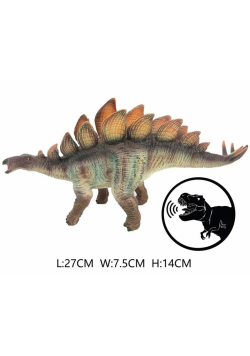 Dinozaur stegozaur z głosem
