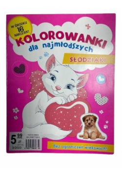 Kolorowanki dla najmłodszych. Słodziaki