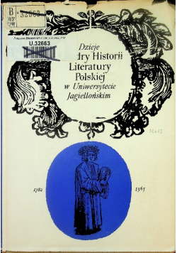 Dzieje Katedry Historii Literatury Polskiej w Uniwersytecie Jagiellońskim