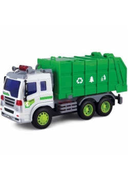 Śmieciarka Auto na radio ze światłem 1:16